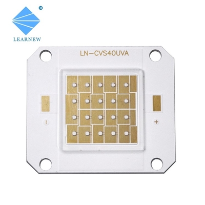 OEM / ODM ระบบบ่ม UV LED Chip 100W 385nm 36000-40000mW 4046