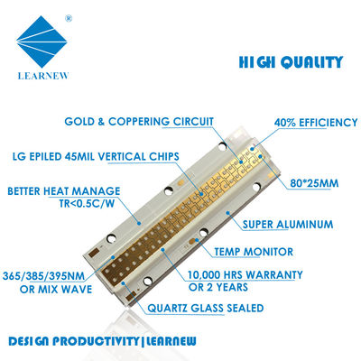 2 years warranty UV curing system 34-38V 365m 385nm 395nm UV LED Chips