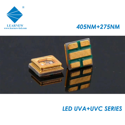 UVC UVA Series 0.5w 265-285nm 395-405nm 3535 COB SMD ชิปเลนส์แก้วควอตซ์