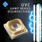 UVC Diode 1W 3W 5W UV UVC LED ชิป 265nm 270nm 280nm 80-120mW SMD 3535 UVC ชิป LED