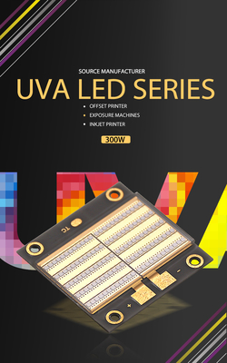ความหนาแน่นสูง 200W 34-38V 385nm led uv สำหรับ UV LED Curing machine System