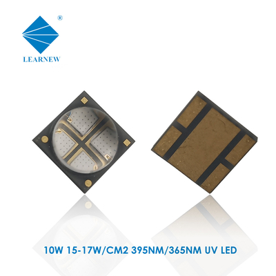 60DEG ประสิทธิภาพสูง UVA UV LED Chips 10w 6868 365nm สำหรับการบ่ม