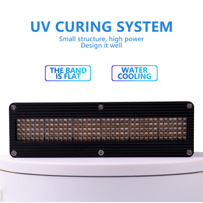 UVA UV LED Curing System การสลับสัญญาณ Dimming 0-600W AC220V 10w/Cm2