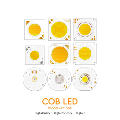 ชิป LED COB 50W DC24V ขนาด 19*19mm กว้าง 17mm สําหรับแสงประสิทธิภาพสูง