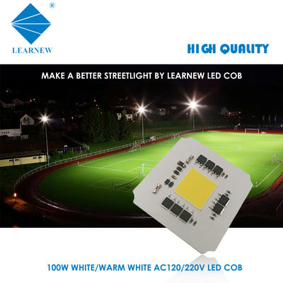 ชิปพลิก 6000K 100W 220V AC LED COB Super Aluminium ประสิทธิภาพสูง 110-120lm / w