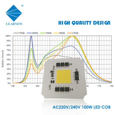 LERANEW AC LED COB 60-80umol/S 100W COB LED ความสว่างสูง