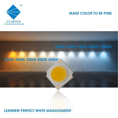 ชิป LED COB ซีรี่ย์ 1414 3W 5W 9W 15W 2700K 6500K 120-140lm/W R11mm สําหรับสโปตไลท์ LED