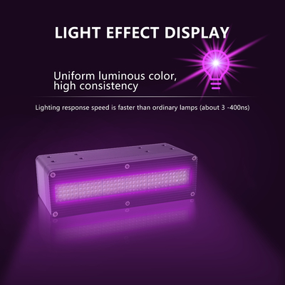 ระบบรักษาความแข็ง UV ที่มีประสิทธิภาพสูง 600w 395nm 0-12v ระบบรักษาความแข็ง UV สําหรับเครื่องพิมพ์ LED UV