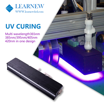 ใหม่ 1200W 395nm UV LED Curing System ระบบทำความเย็นสำหรับการบ่มด้วยพลังงานสูง