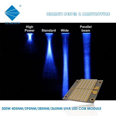 ซีรี่ย์หลอดไฟฟ้าแรงสูง 300w 200w 3535 365nm 385nm 395nm Uva Led Chips