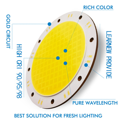 ชิป LED 4000W 6000W Flip COB 2700-6500K 45-50V สําหรับแสงกลางแจ้ง