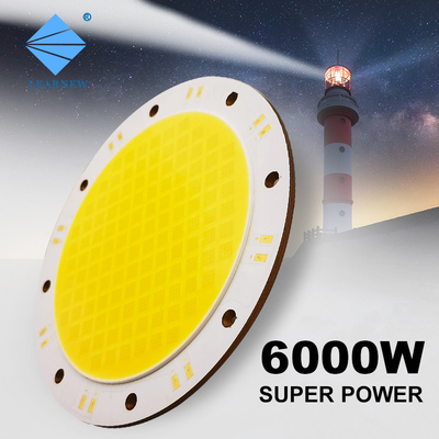 ชิป LED 4000W 6000W Flip COB 2700-6500K 45-50V สําหรับแสงกลางแจ้ง