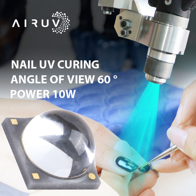 10W 365nm 385nm 395nm 6-7V Uva 3W นำชิปสำหรับการบ่ม UV