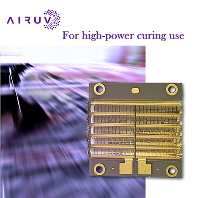 ความหนาแน่นสูง 34-38V uva นำ 385nm uv led ชิปสำหรับเครื่องพิมพ์ uv led