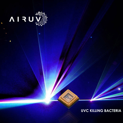 3.5 * 3.5 มม. มินิ SMD LED 3-5mw 0.5w SMD UVC LED สำหรับการฆ่าเชื้อที่พื้นผิว