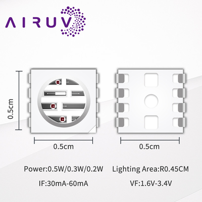 Learnew Custom 5050 0.5w อินฟราเรด LED Bead Diode 0.2w 0.3w Smd Led Chip ตัวอย่างฟรี