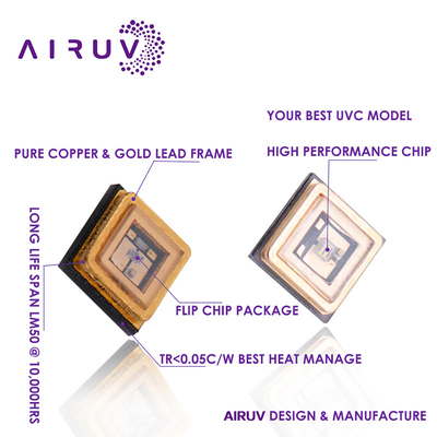 4046 3535 3838 ชิป LED UV 20w 50w 100w ความหนาแน่นและความเข้มข้นสูง LED COB