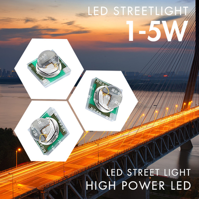 1-4W ไฮพาวเวอร์ LED COB 3535 ขนาด R3.0mm LES การผสมผสานแบบง่าย