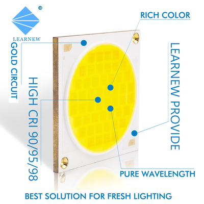 ชิป LED Super-Aluminum Flip COB 1500-2000W 2700-6500K 45-50V สําหรับไฟตกปลา