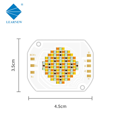 Rgbcw Led Chip 350w กับ VF 45-48V และ 620nm/460nm/520nm/2700k/6500k ตัวเลือกสี