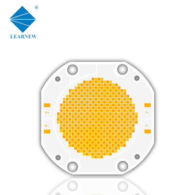 ชิป LED Cob ปรับความมืดได้ด้วยสีสองสี 7575 600w + 600w พลังงานสูง 54v 60v Cri สูง> 95