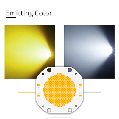 7575CM ชิป LED Cob พลังงานสูง 600W Bi -color ขาว 2700K + 6500K CRI 95