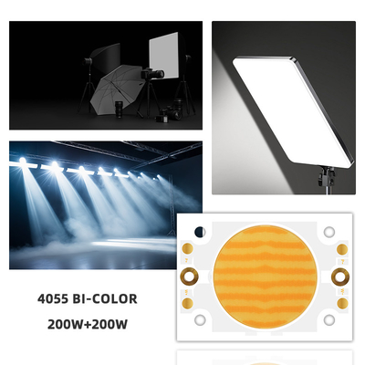 ปรับแต่ง 200w 4055 ดับเบิลคอล์คอร์ Cob Led กับ 200W 200W พลังงานและขาว 2600k 6500k