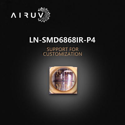 5-8W 6868 IR LED Chip 730nm 840nm 940nm สําหรับการพิมพ์ 3 มิติ