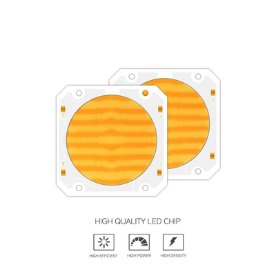 พลังงานสูง 300W 6060 Led Cob Chip Bi Color สําหรับแสงกล้อง ไฟเวที