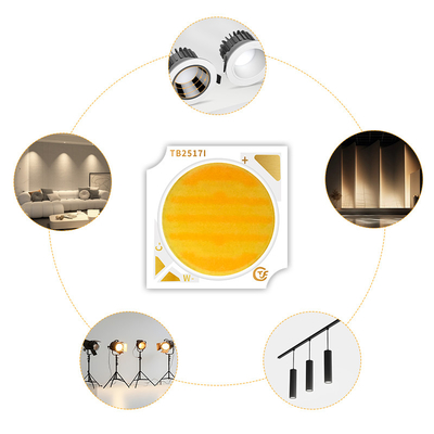 สีขาว + สีขาวอบอุ่น Bi สี LED ชิปกับ PCB อลูมิเนียม Radiators จิปพลังงานสูง 18w 24w 25w 30w