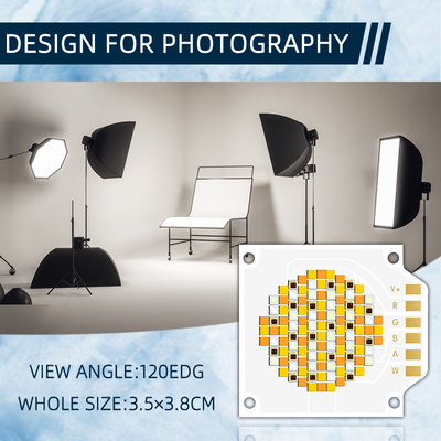 3538 250w 350w ชิป LED ห้าสี Cob มุมมอง 120 Cct 620nm/460nm/520nm/2700k /6500k ขนาดออกเสียง 26mm Cri 95