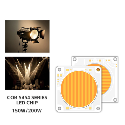 2 สี 2700-6500K CRI สูง Ra>95 LED COB CHIP พลังงานสูง 150W + 150W 200W + 200W สําหรับแสงถ่ายภาพ แสงวีดีโอ