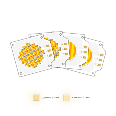 2700k 6500k ปรับ CCT LED COB 500W 200W พลังงานสูง Ra95 Ra97 COB ชิป LED สําหรับไฟถ่ายภาพ