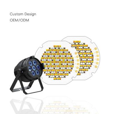 300w 700w แรงไฟฟ้าสูง แสงไฟฟ้าสูง R50 COB แหล่ง LED สีห้า ปรับแต่ง VF 42-46V LM / W 95