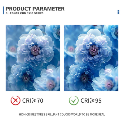 350w 200+200w การถ่ายภาพแสง LED ชิป, CRI96 COB LED CHIP 2700-6500K 4000K สําหรับไฟเวที