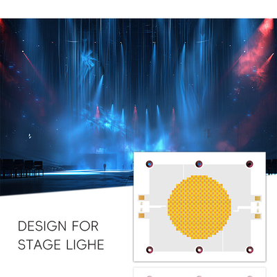 120100 Bi-Color 2700K 6500K CCT พลังงานสูง 1200W+1200W COB LED Chip Module สําหรับไฟถ่ายภาพ