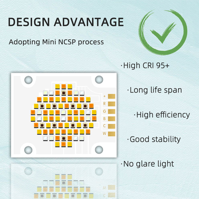 4050 LED Chip 180W 6500K W/C 2.8A RGB 1A LM/W 90 VF 24V MOQ 5K PCS ไฟถ่ายภาพที่มี 2.8A W/C และ 1A RGB