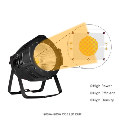 2400W COB Bi-Color 2700K 6500K CCT พลังงานสูง 1200W+1200W COB 120mm*100mm LED Chip Module CRI 95+ สําหรับแสงถ่ายภาพ