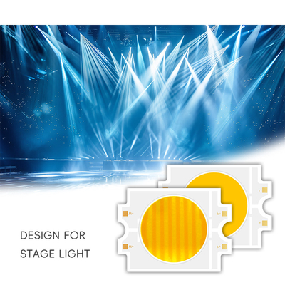โคมไฟพลังงานสูง กระบอก LED ชิป COB RGB CCT 100W 200W COB LED RGB RGBW RGBCW ชิป LED