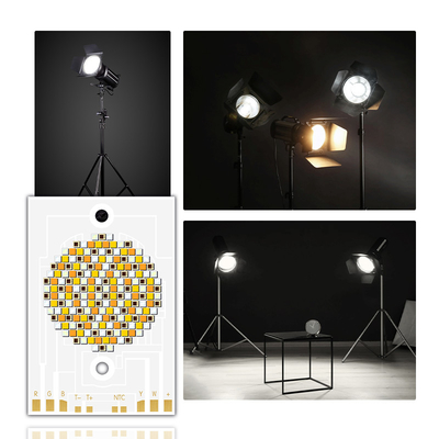 COB 3856 300w CCT 620nm/460nm/520nm/2700K /6500K สี COB LED Chip Lamp กลีบไดโอเดสสําหรับหลอดถ่ายภาพ