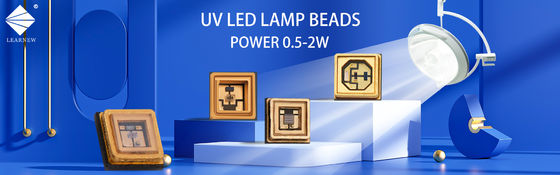ชิป UV LED แบบปรับแต่งได้ SMD 3535 3838 8025 220-420nm รับประกัน 5 ปี