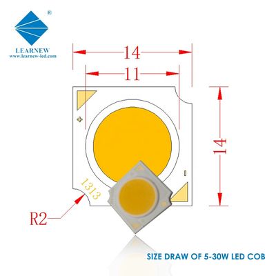 ชิป LED COB ซีรีส์ 1414 1919 3W-30W High CRI 80-98 สำหรับไฟส่องสว่างเชิงพาณิชย์