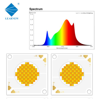 ชิป LED COB ความหนาแน่นสูง 3838 200W CRI97 2700-6500K ไฟถ่ายภาพ