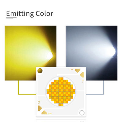 ชิป LED COB ความหนาแน่นสูง 3838 200W CRI97 2700-6500K ไฟถ่ายภาพ
