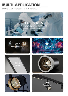 ชิป LED COB สองสี 6060 2700K 6500K 300W SMD กำลังไฟสูง