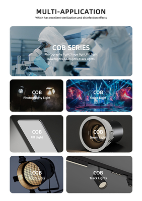 ชิป LED สองสี 18W-30W 2800K-6500K สามารถปรับแต่ง COB Ra90