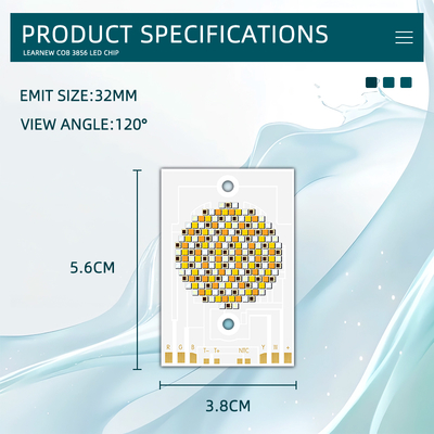 300W 500W COB LED Chip 110LM/W RGBCW สําหรับแสงถ่ายภาพ