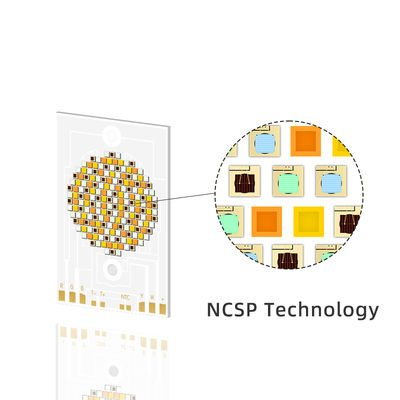 ชิป LED COB RGBWW 5-in-1 300W 500W 460/520/620NM สำหรับไฟเวทีและโปรเจกต์ DIY