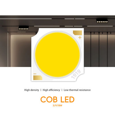30W+30W BICOLOR 1919 COB LED CHIP โคมไฟดาวน์ไลท์ในร่ม ไฟสปอตไลท์ 36-38V ปรับหรี่แสงได้ CCT สองสี 2700-6500K