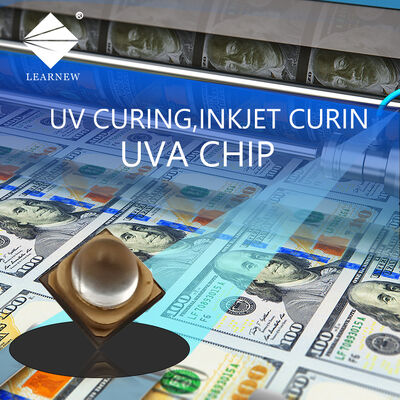 SMD UV Led 3838 Diode 365nm UV Leds UV-A Module LED Chip LED 385nm Printing Chip LED UV-A LED 3W ระบบรักษาความแข็ง 60 องศา